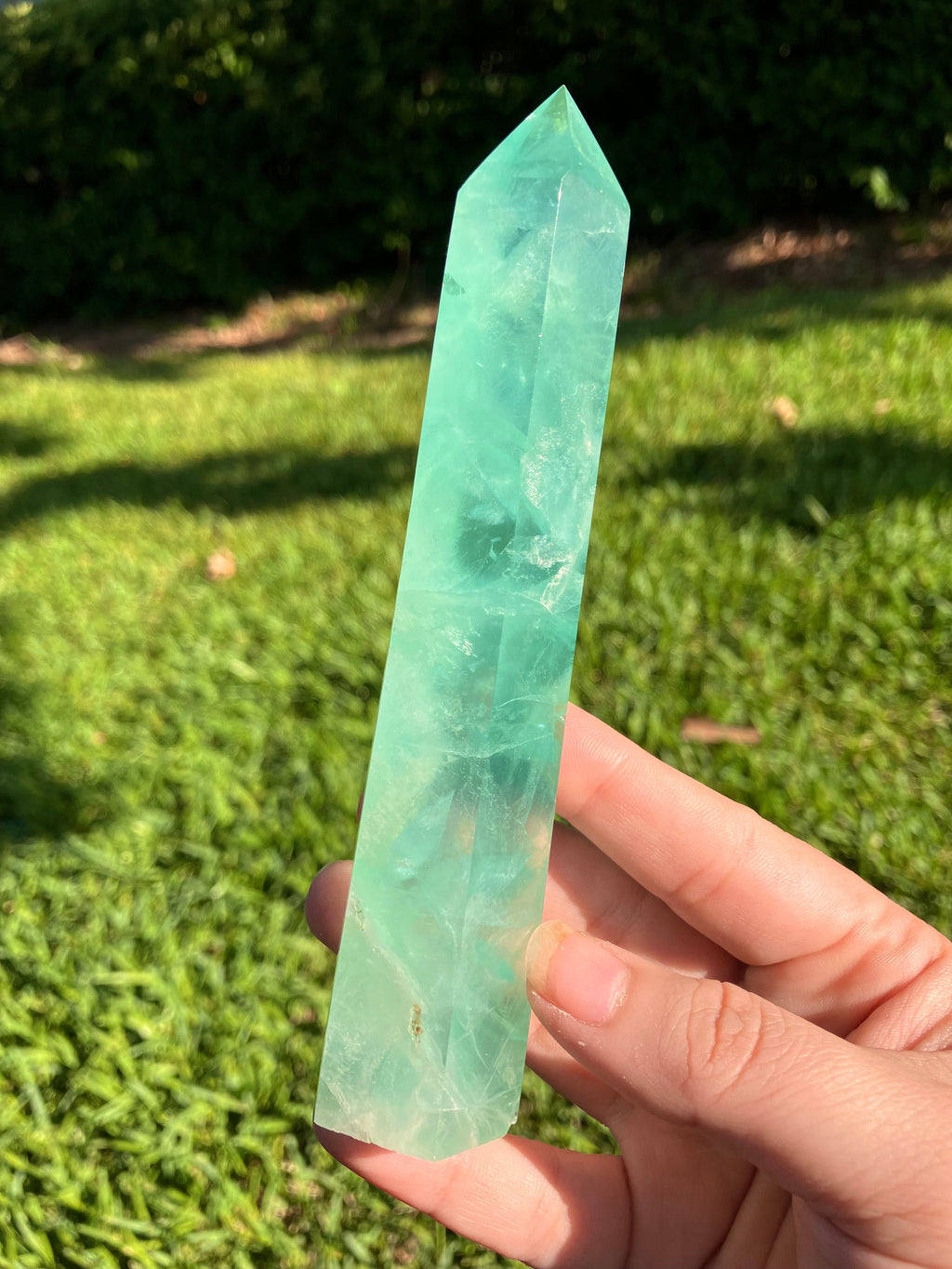 Green Fluorite Tower