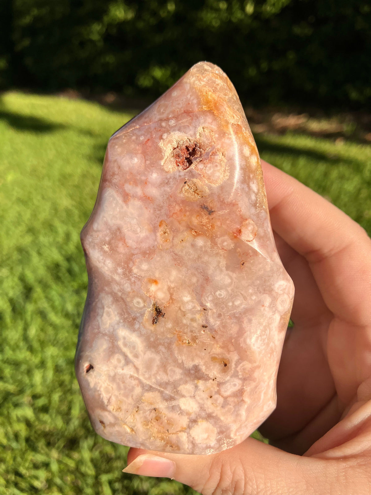 Flower Agate Flame