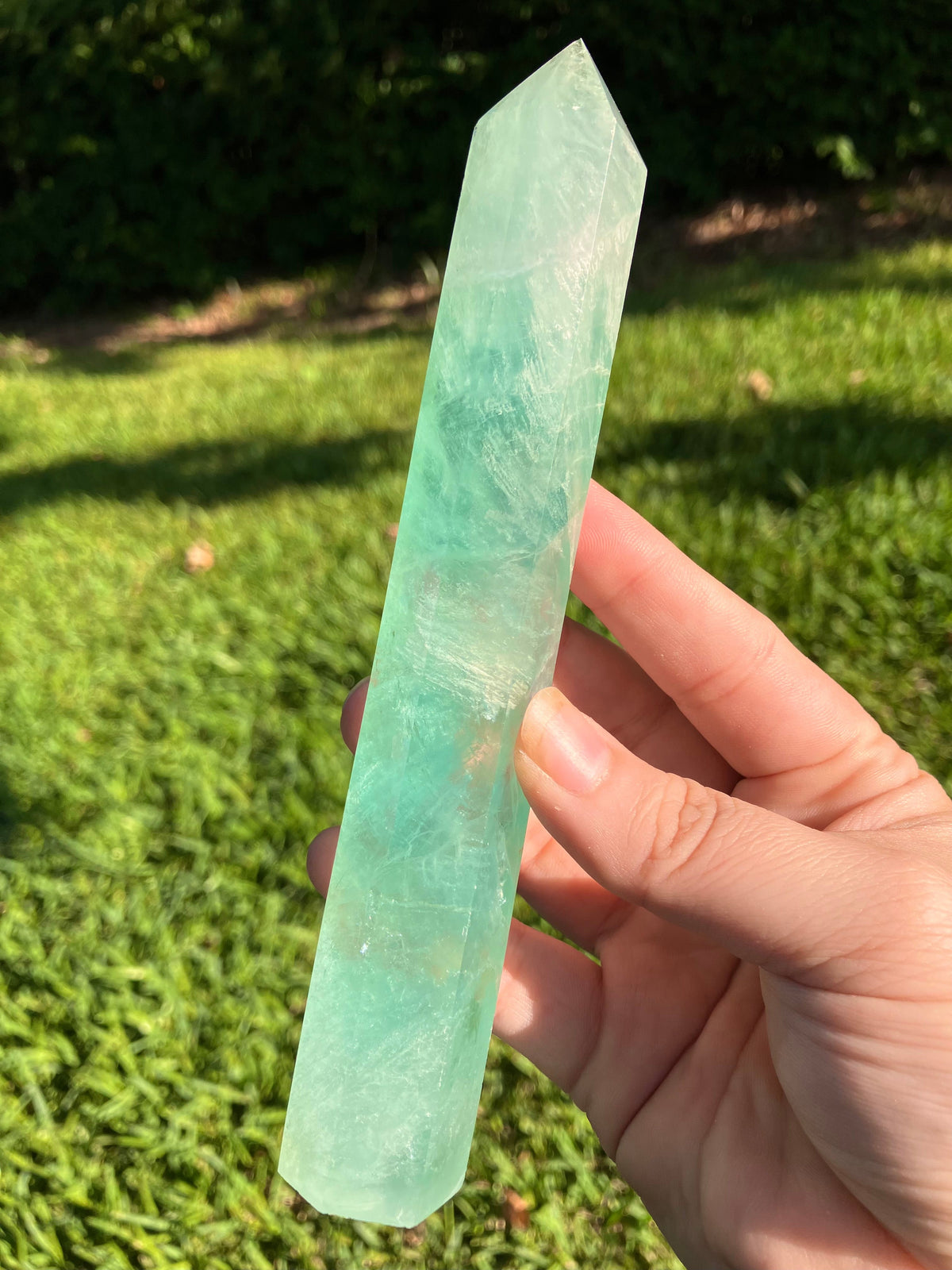 Green Fluorite Tower