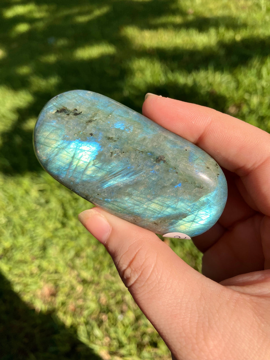 Labradorite Palm Stone