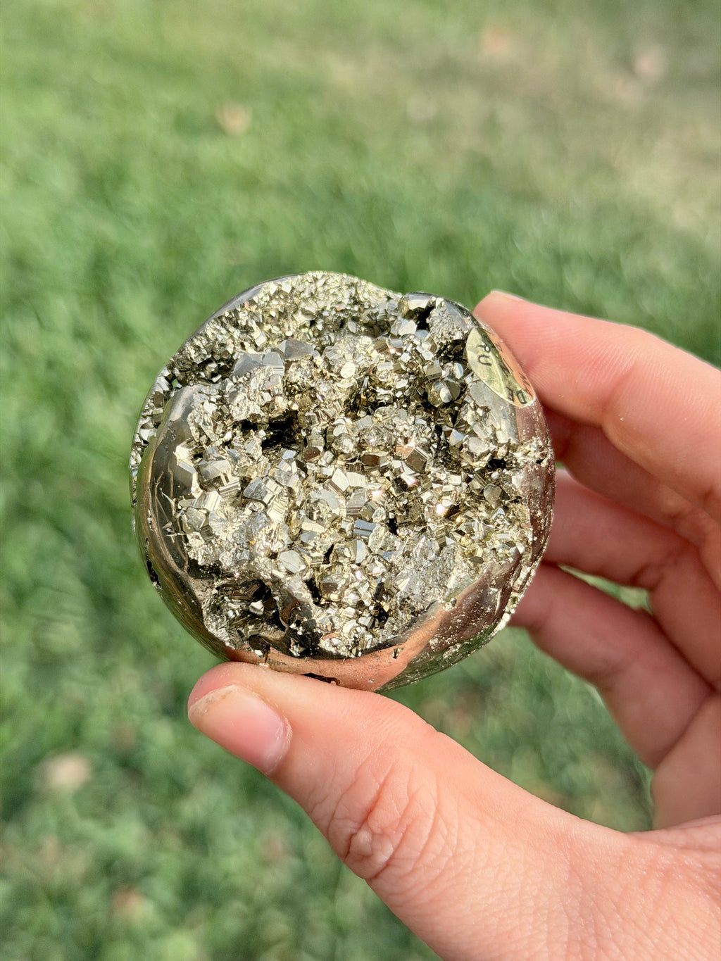 Pyrite Sphere – Intuitive Pick | Protection & Abundance Crystal