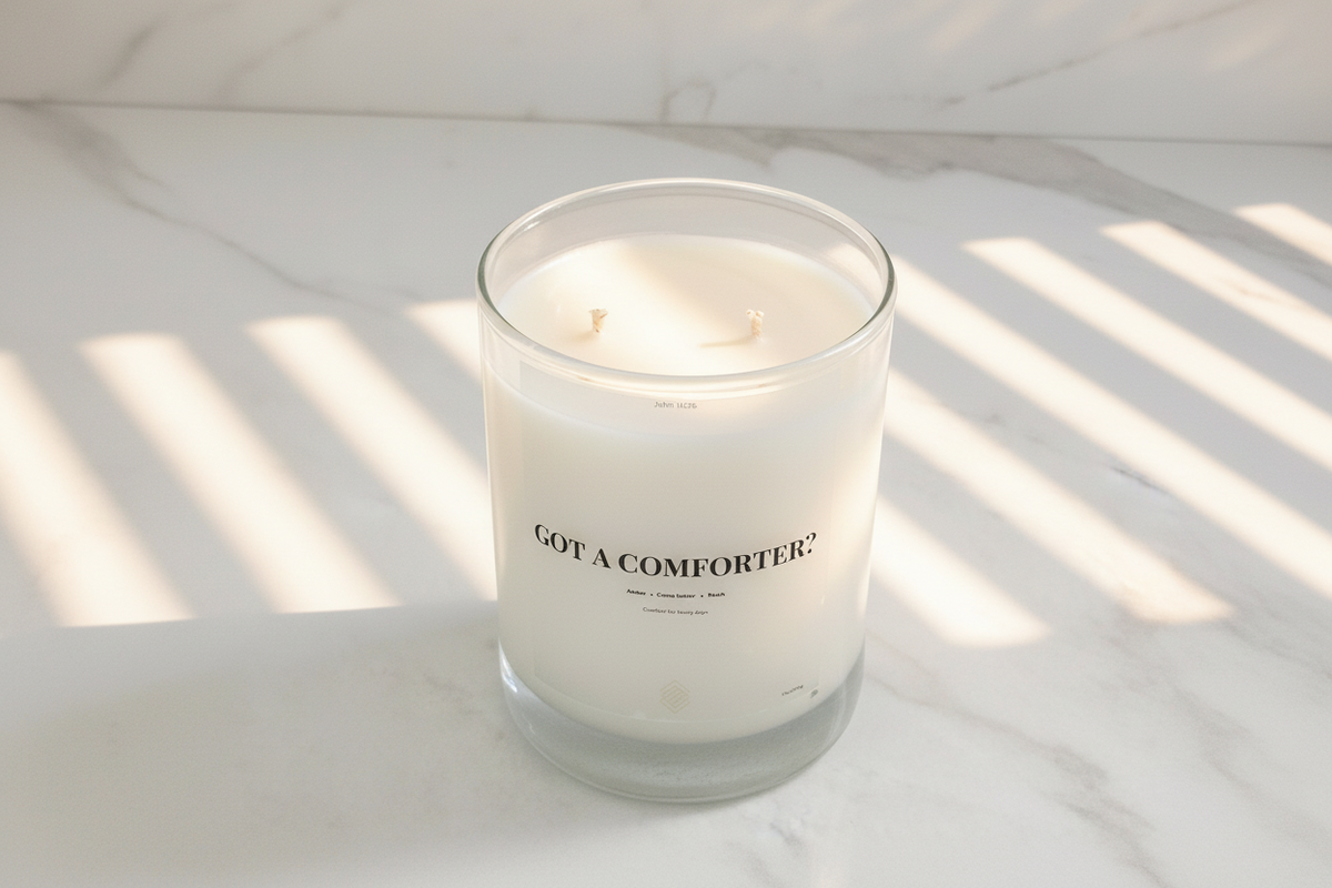 Got a Comforter?  - Soy Wax Candle 11oz with Lid